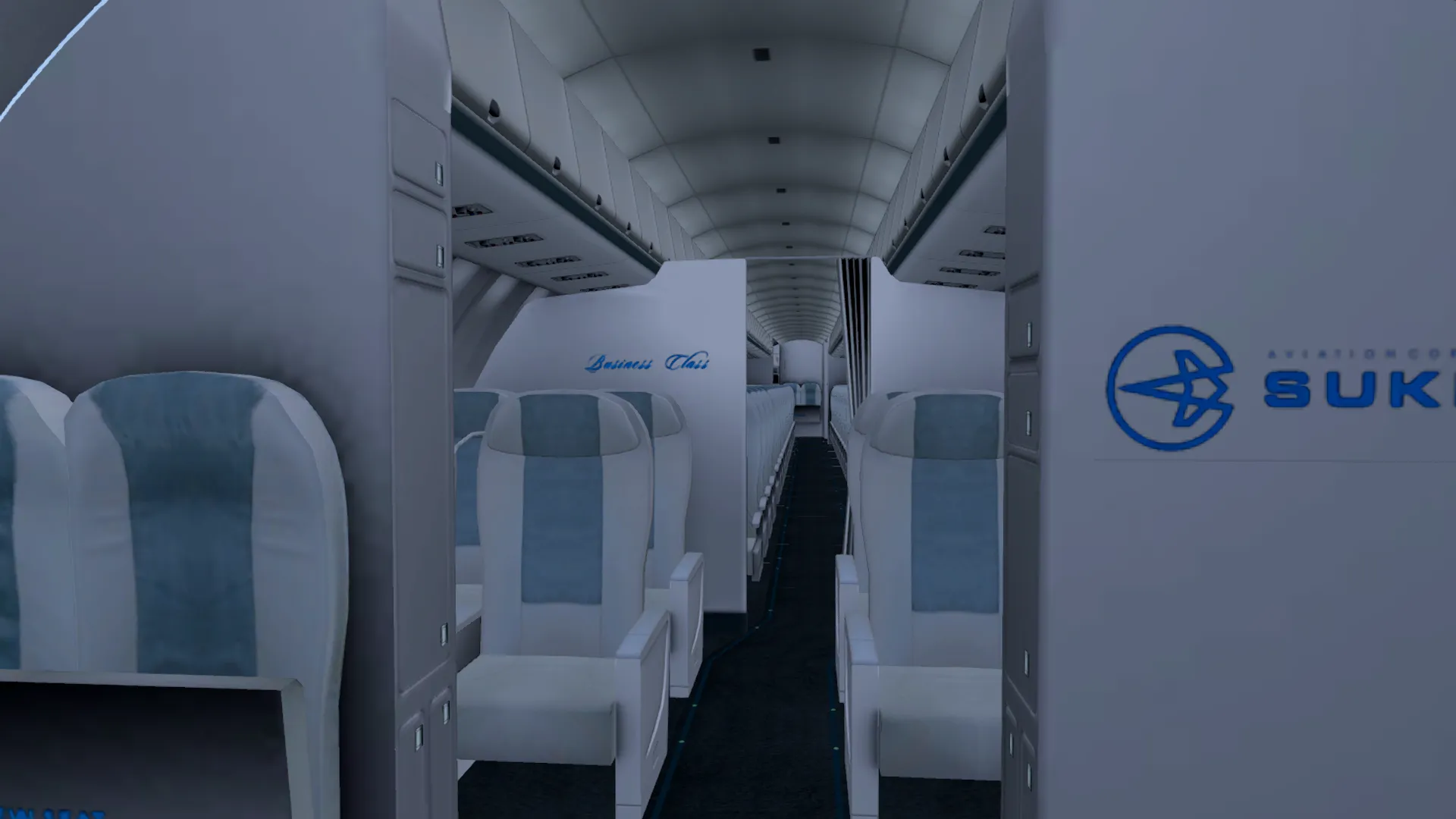 Sukhoi SuperJet-100 X-plane12