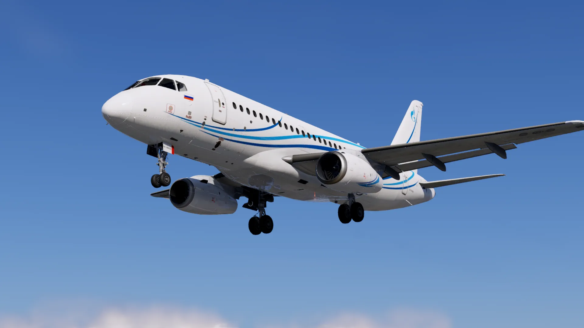 Sukhoi SuperJet-100 X-plane12