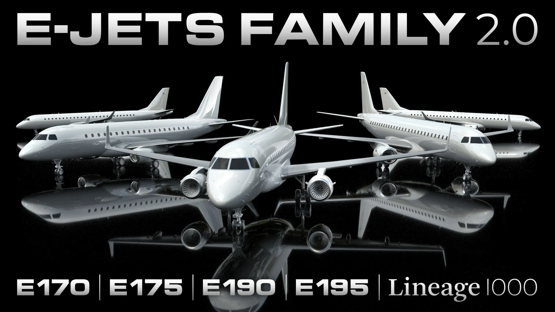 Embraer E-Jets Family 2.0 от X-Crafts для X-Plane 11/12