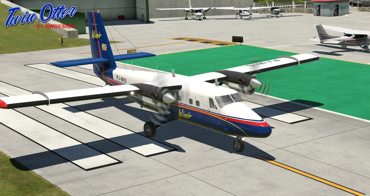 DHC-6 Twin Otter 300 Series v2 от RWDesigns для X-Plane 11/12