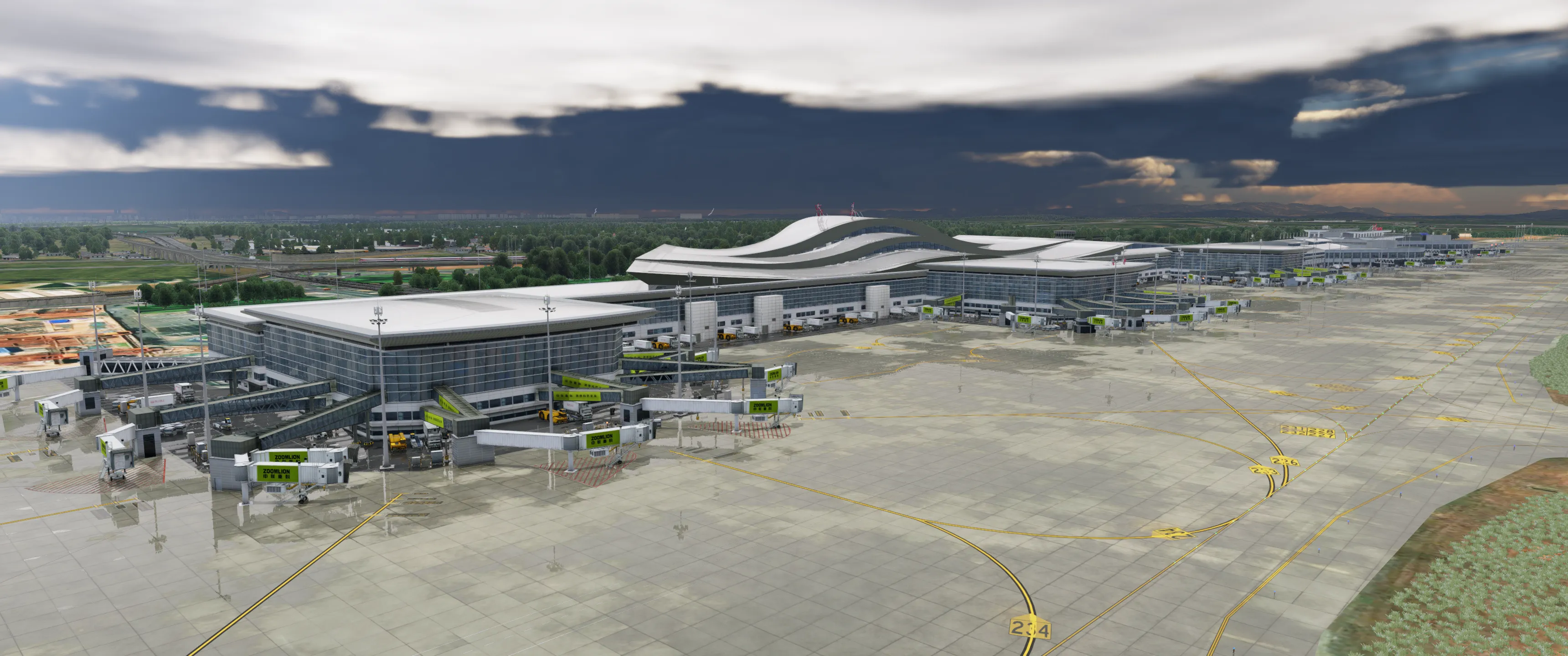 Аэропорт ZGHA ( Чанша, Китай )